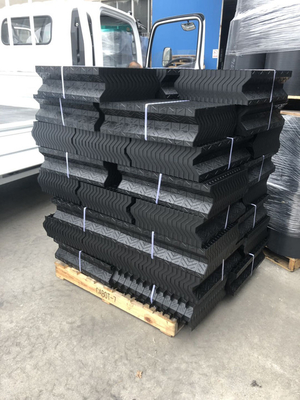 Оборудование испарительного охлаждения элиминаторов 170mm смещения PVC капельки